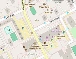 Ovsište na openstreetmap.org