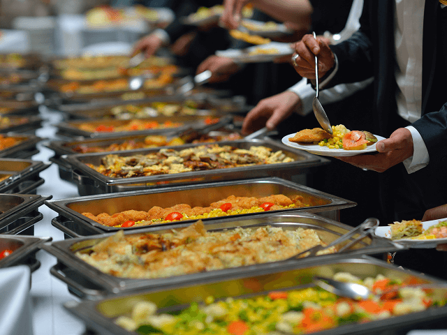 Catering - skupinové nakladanie jedál